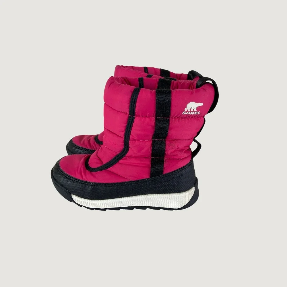 Sorel Whitney II Puffy Mid Kids Girls Sz 11 Waterproof Insulated Snow Boots